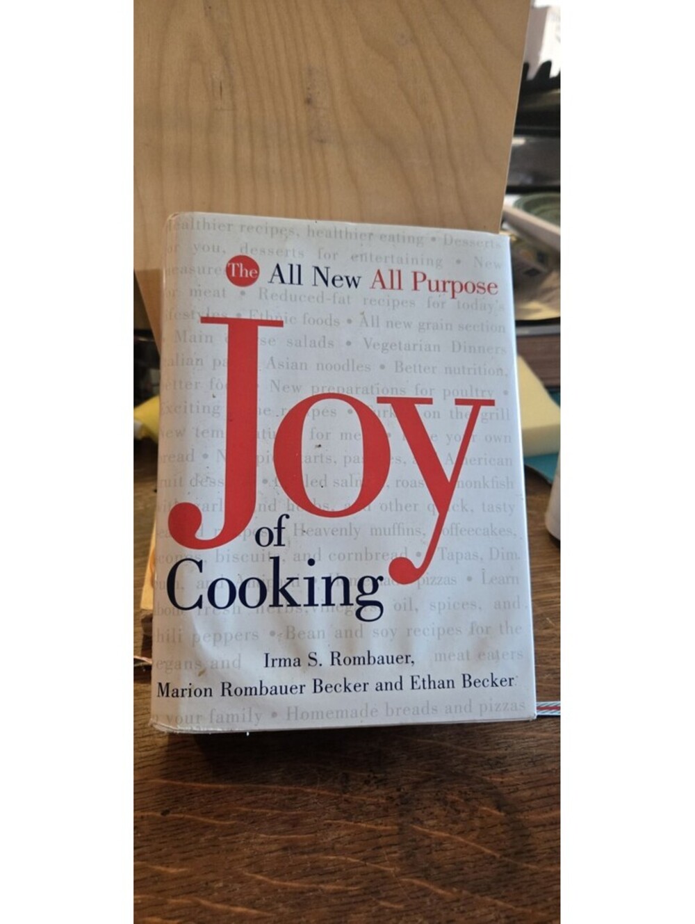 The All New All Purpose JOY of Cooking Irma Rombauer 1997 Scribner Cookbook